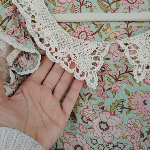 FIVE PLUS FLORAL DRESS (A325) - Picture 6 of 16